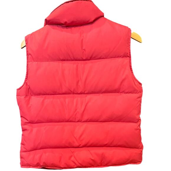 Aeropostale Down Puffer Vest – Pink & Burgundy Colorblock, Size M - Picture 2 of 4